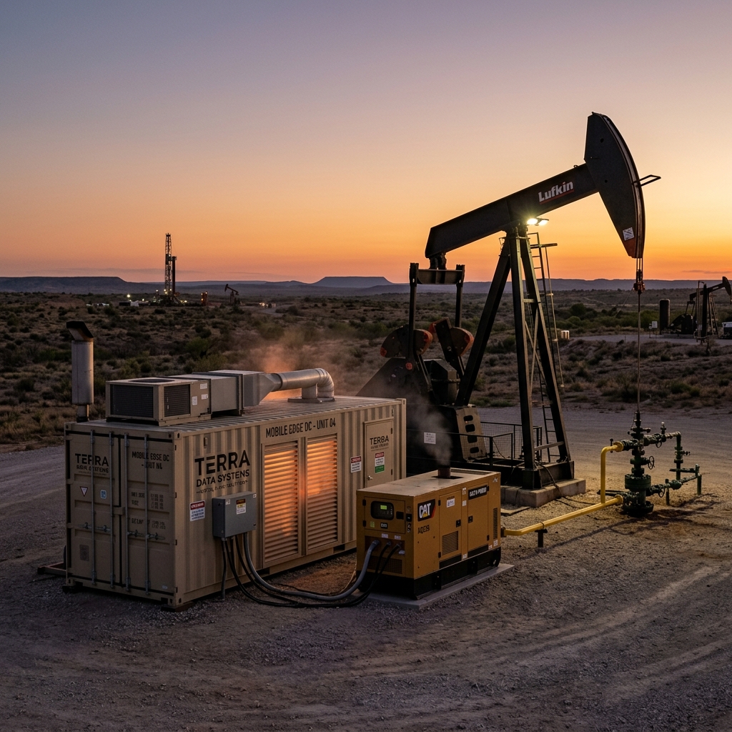 Digital Oilfield Bitcoin Container
