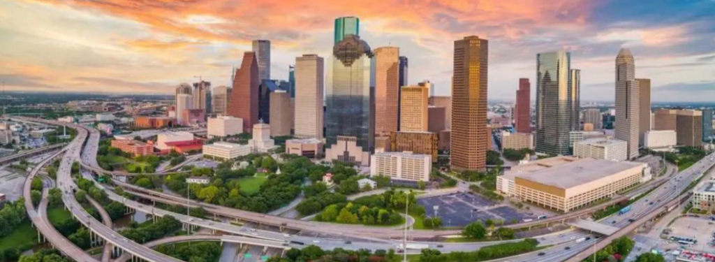 Houston Skyline and Boardrooms
